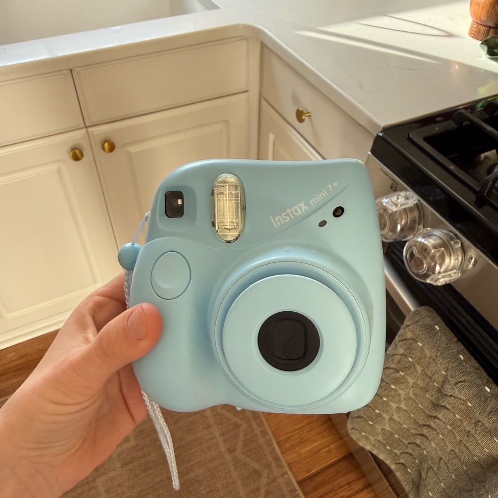 Instax Mini 7+ Sky Blue Camera